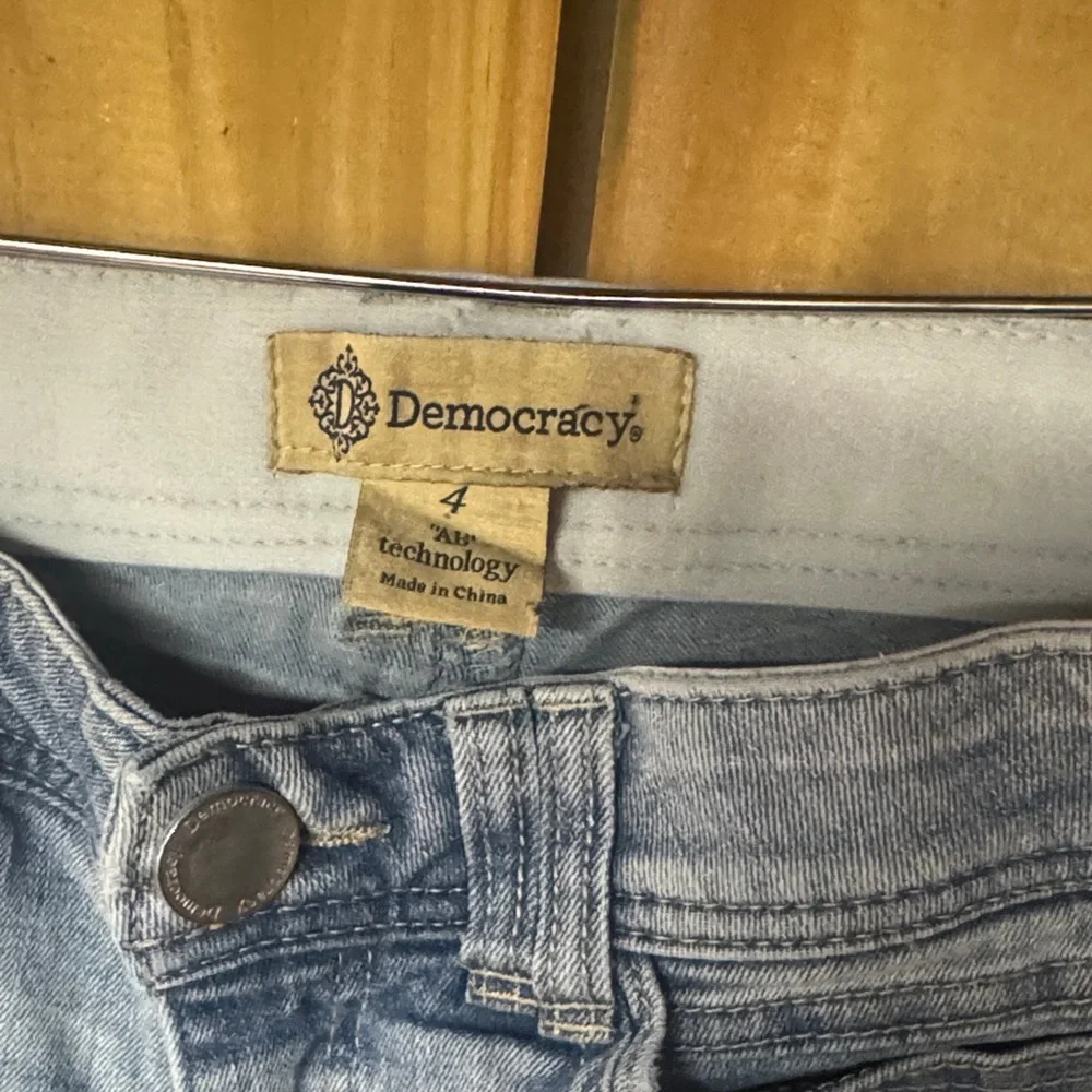 Democracy Light Blue Women's Skinny Jeans - Picture 2 of 7